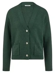 Strickjacke Peter Hahn grün