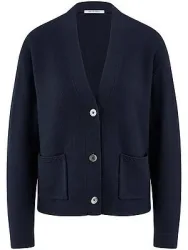 Strickjacke Peter Hahn blau