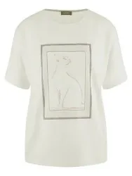 Rundhals-Shirt MYBC weiss