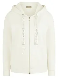 Kapuzen-Sweatjacke MYBC weiss