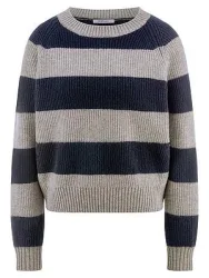 Rundhals-Pullover Peter Hahn grau