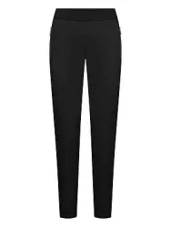 Knöchellange Slim Fit-Jersey-Hose Raffaello Rossi schwarz