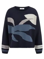 Rundhals-Pullover Peter Hahn multicolor