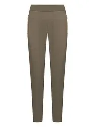 Knöchellange Slim Fit-Jersey-Hose Raffaello Rossi grün