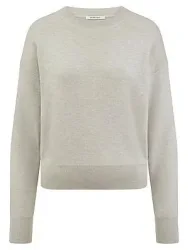 Rundhals-Pullover Peter Hahn grau