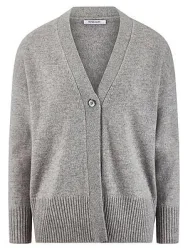 Strickjacke Peter Hahn grau