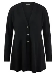 Strickjacke Peter Hahn schwarz