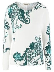 Rundhals-Pullover Uta Raasch weiss