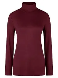 Rollkragen-Shirt Peter Hahn rot