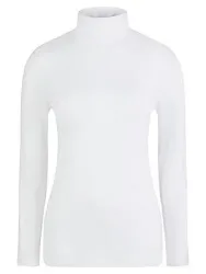 Rollkragen-Shirt Peter Hahn weiss