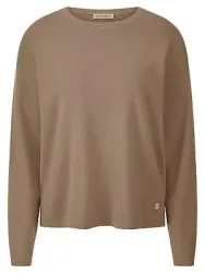 Rundhals-Pullover St. Emile beige