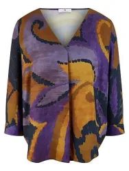 Bluse 3/4-Arm Peter Hahn lila