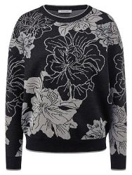 Rundhals-Pullover Peter Hahn schwarz