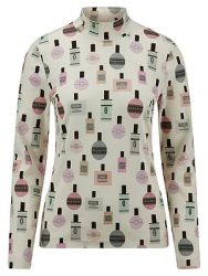 Shirt doppelter Kurbelkante Efixelle weiss
