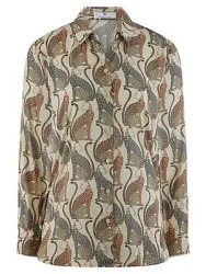 Bluse Peter Hahn beige