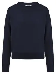 Rundhals-Pullover Peter Hahn blau