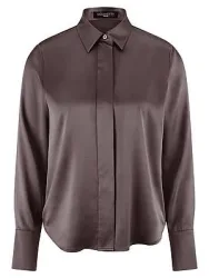 Bluse Seide Fadenmeister Berlin lila