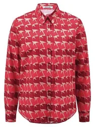 Bluse Peter Hahn rot