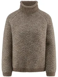 Pullover Stehkragen Fadenmeister Berlin beige