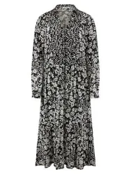 Kleid Peter Hahn schwarz