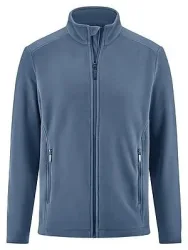 Fleece-Jacke Stehkragen Peter Hahn blau