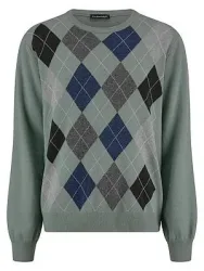 Rundhals-Pullover Louis Sayn grün