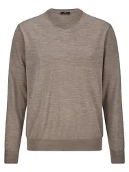 Rundhals-Pullover Peter Hahn beige