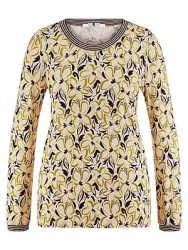 Rundhals-Shirt Anna Aura weiss