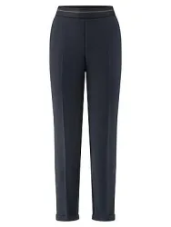 Knöchellange Hose Fadenmeister Berlin blau