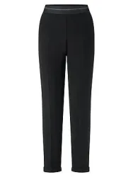 Knöchellange Hose Fadenmeister Berlin schwarz