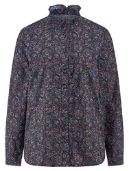 Bluse Peter Hahn blau