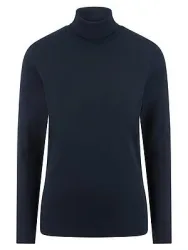 Rollkragen-Shirt Peter Hahn blau