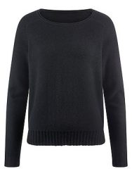 Rundhals-Pullover Peter Hahn schwarz