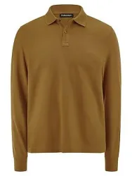 Longsleeve-Polo Louis Sayn gelb