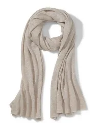 Strickschal Peter Hahn beige
