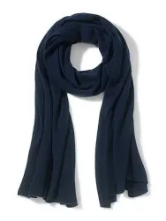 Strickschal Peter Hahn blau