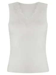 Achsel-Top Speidel weiss