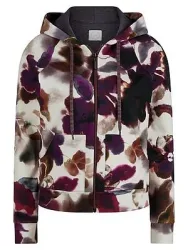 Sweatjacke Hutschreuther lila