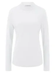 Shirt Stehkragen Peter Hahn weiss