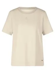 Rundhals-Shirt BASLER beige