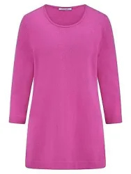 Long-Pullover Kaschmir Peter Hahn pink
