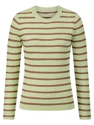 Rundhals-Pullover Kaschmir Peter Hahn grün