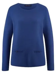 Pullover U-Boot-Ausschnitt Betty Barclay blau