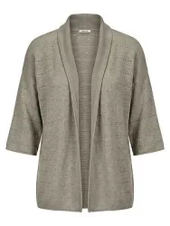 Strickjacke aus 100% Kaschmir Peter Hahn grün