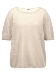 Pullover aus 100% Kaschmir Peter Hahn beige