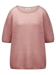 Pullover aus 100% Kaschmir Peter Hahn rosé