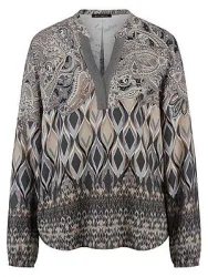 Bluse zum Schlupfen Betty Barclay grau