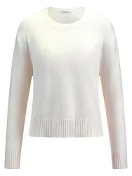 Rundhals-Pullover Peter Hahn weiss