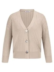 Cardigan aus 100% SUPIMA®-Baumwolle Peter Hahn beige