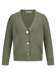Cardigan aus 100% SUPIMA®-Baumwolle Peter Hahn grün